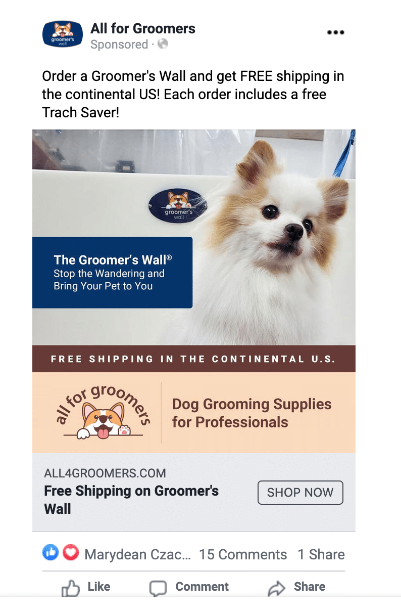 Facebook Advertising for All for Groomers