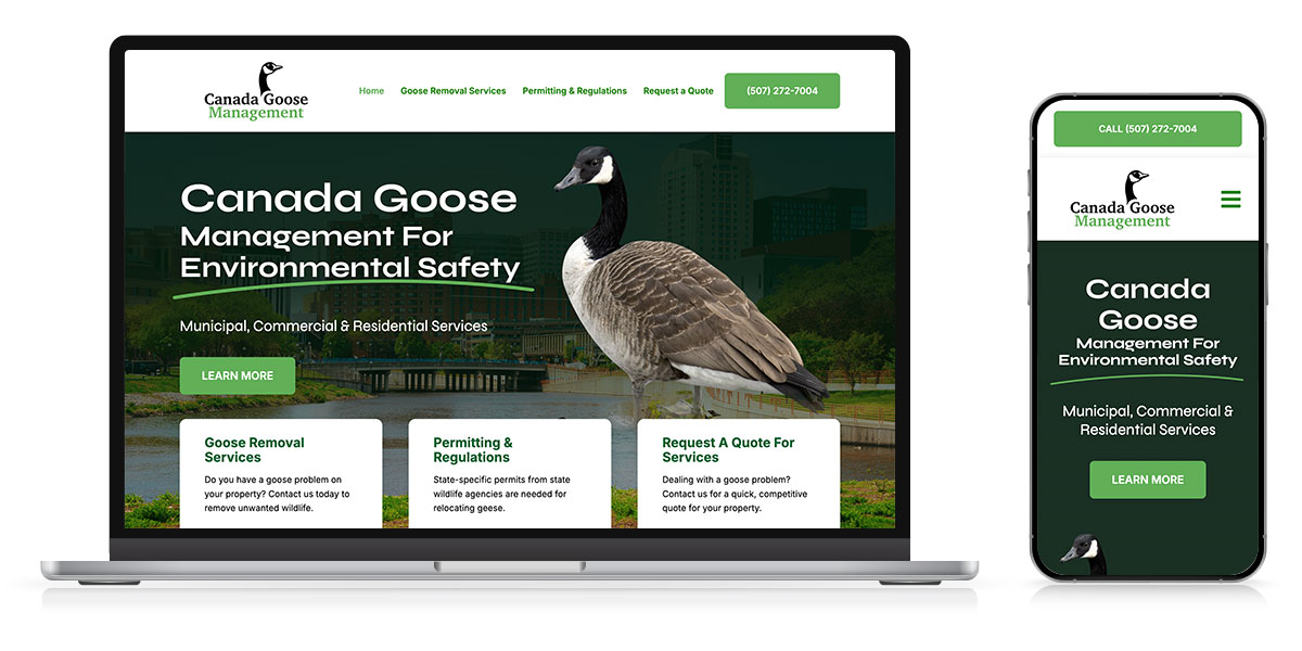 canada goose removal web responsive