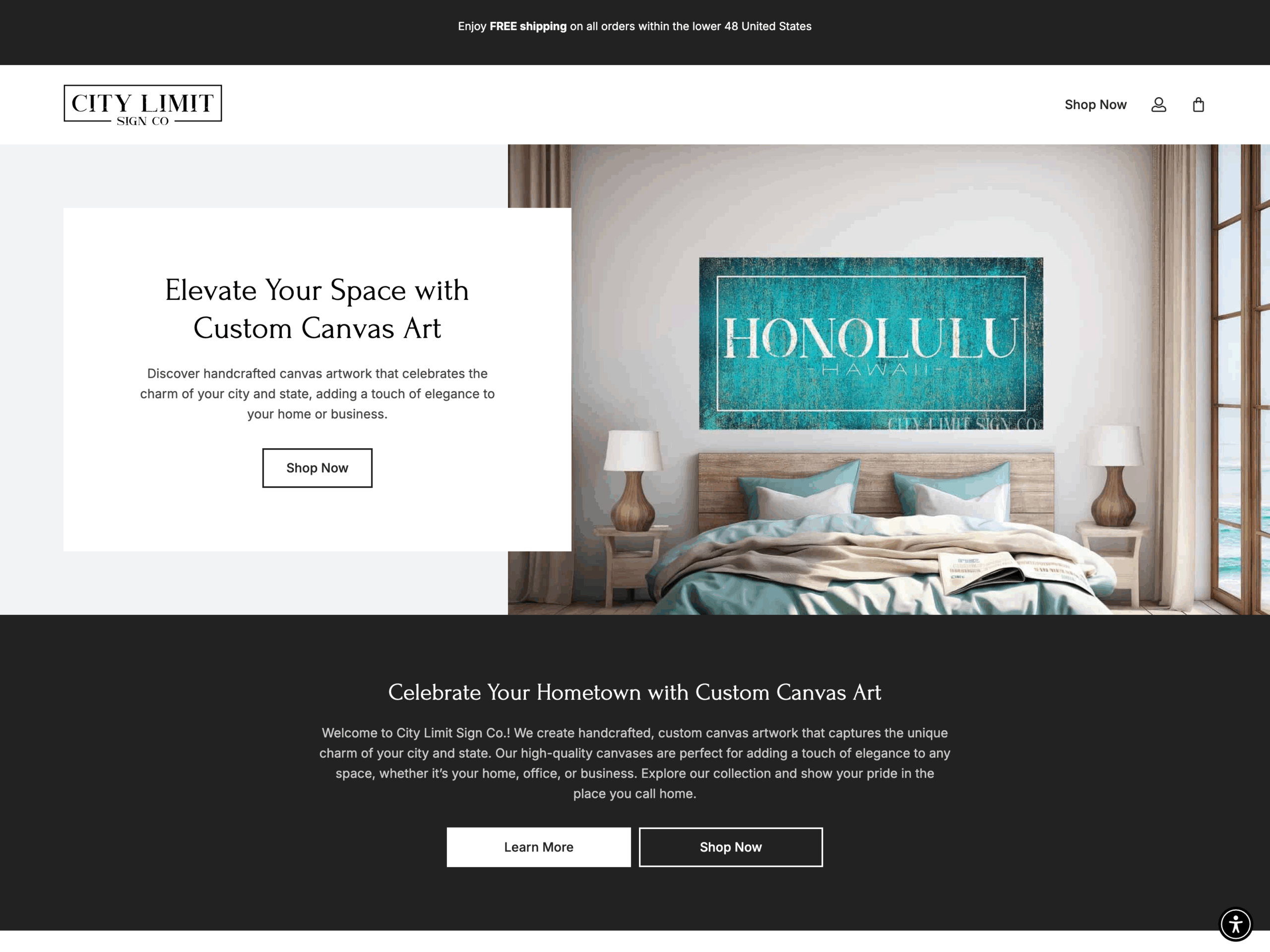 Website Upgrade: City Limit Sign Co.