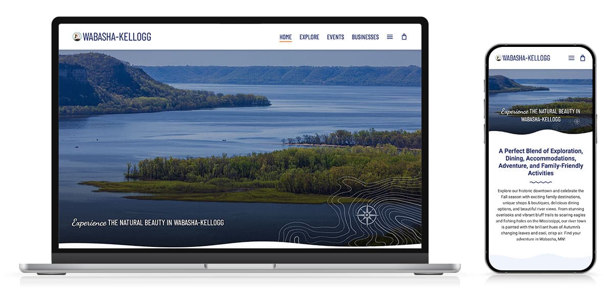 wabasha chamber responsive site