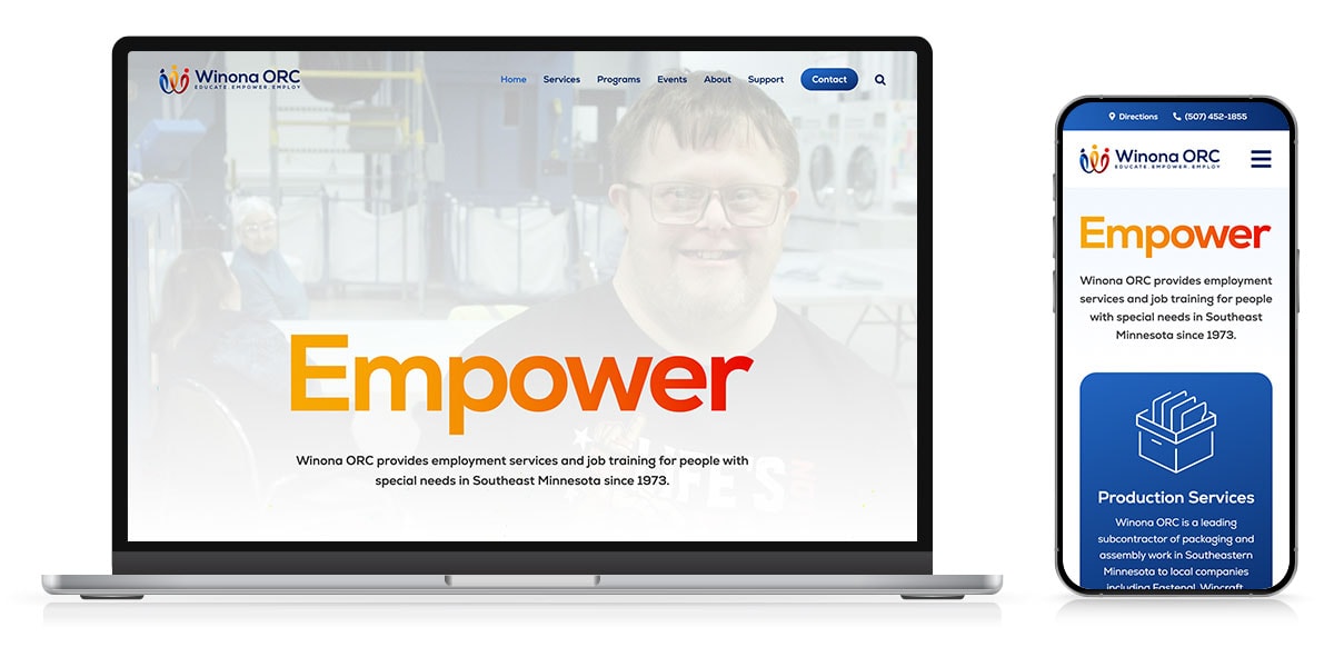 winona orc 2026 website responsive